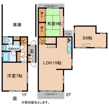 テスラ（熊谷市赤城町）の物件間取画像